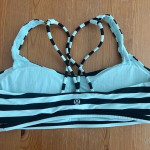 Lululemon sports bra striped